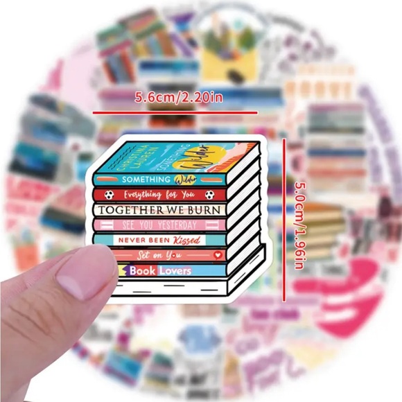 Vibrant Book Lover Sticker Collection - Picture 4 of 5